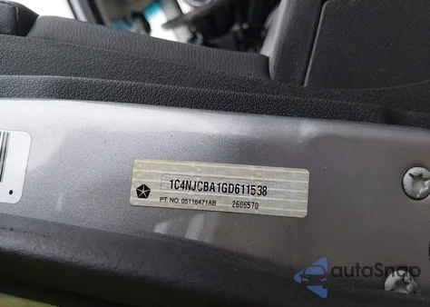 2016 Jeep Compass Sport from USA, damaged, VIN 1C4NJCBA1GD611538